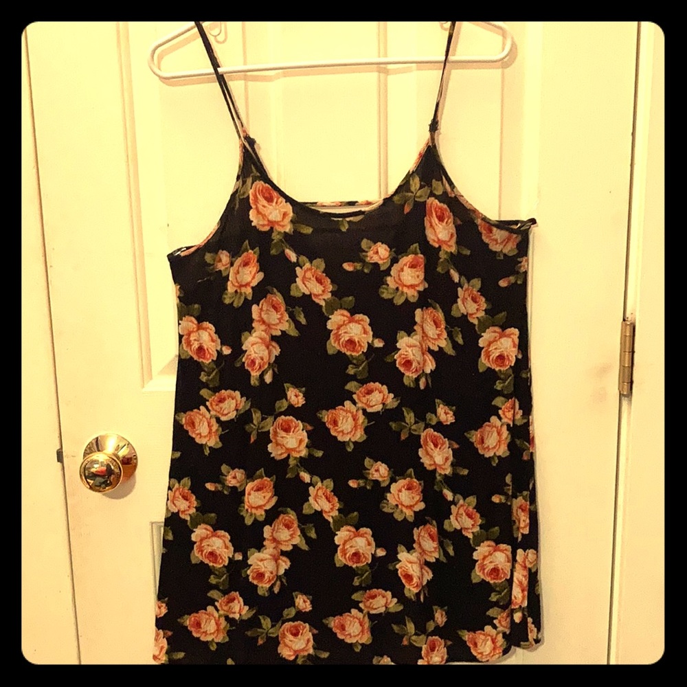 Floral mini dress
